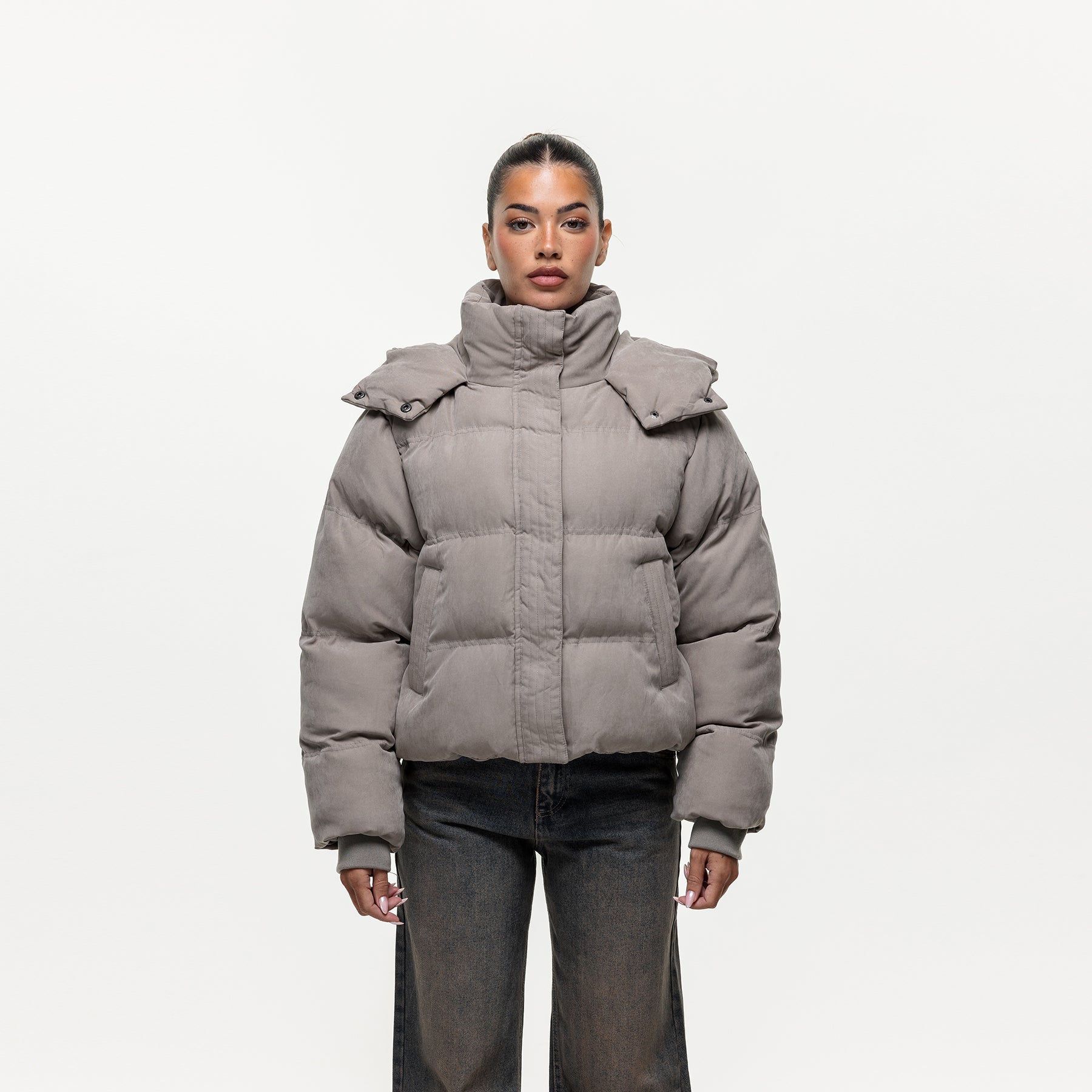 Adapt Stone Puffer Coat