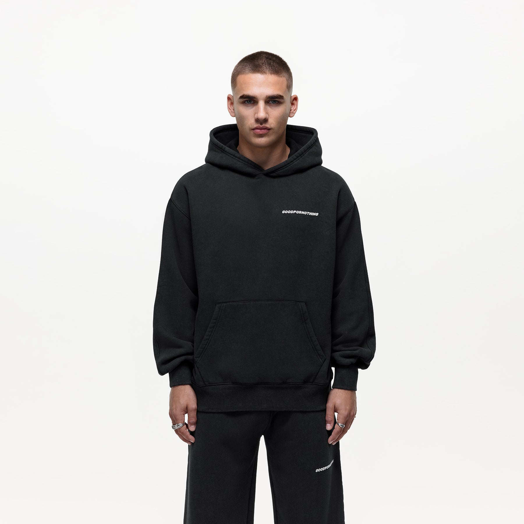 Medium black hoodie sale