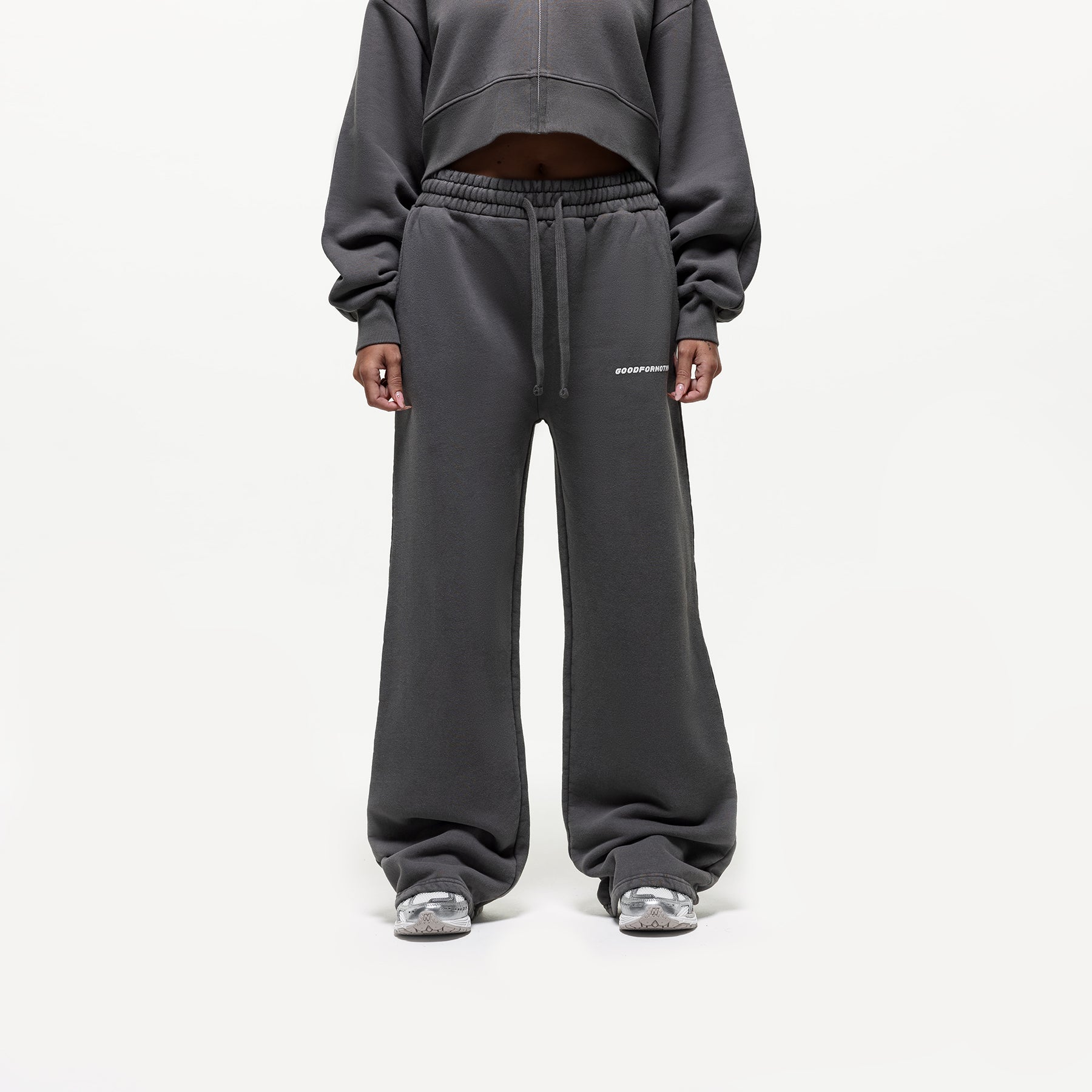 Oversized grey sweatpants online