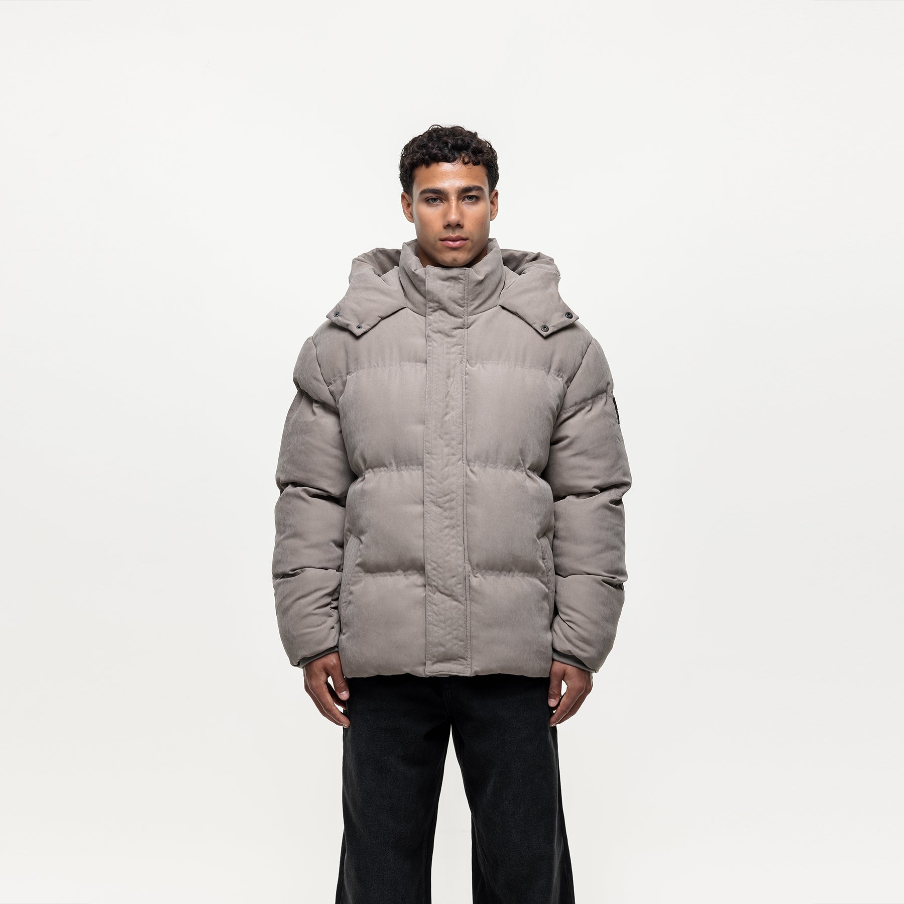 Adapt Stone Puffer Coat