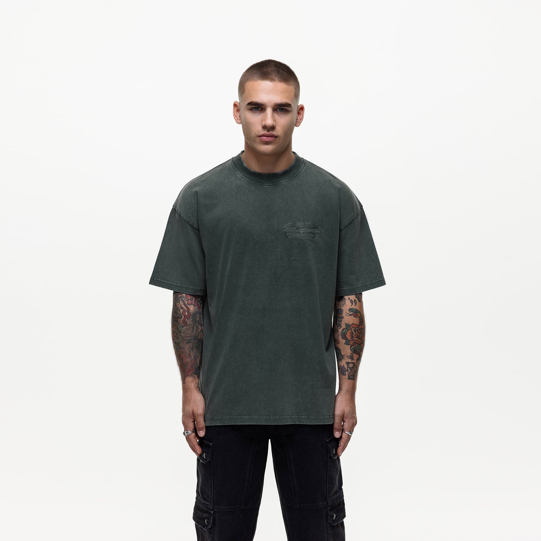 Visionary Washed Green T-shirt (Final Sale)