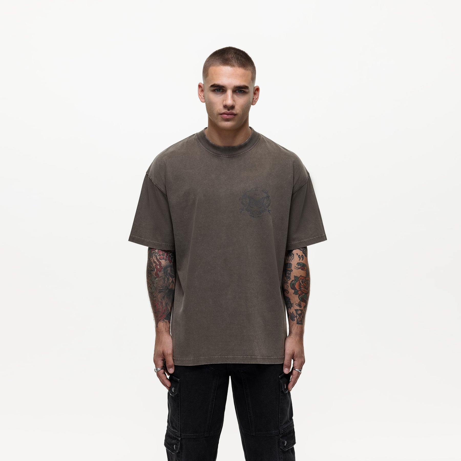 Renaissance Washed Brown T-shirt (Final Sale)