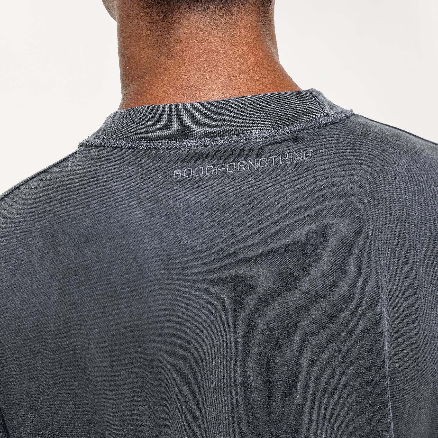 Reverse Washed Gunmetal T-shirt