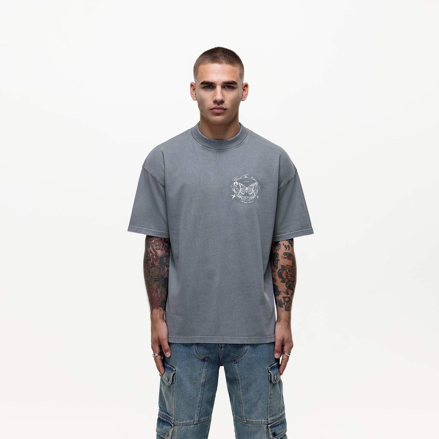 Renaissance Washed Grey T-shirt (Final Sale)