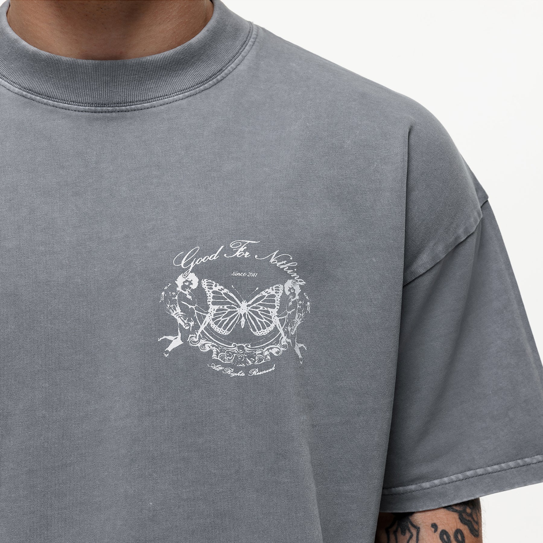 Renaissance Washed Grey T-shirt (Final Sale)