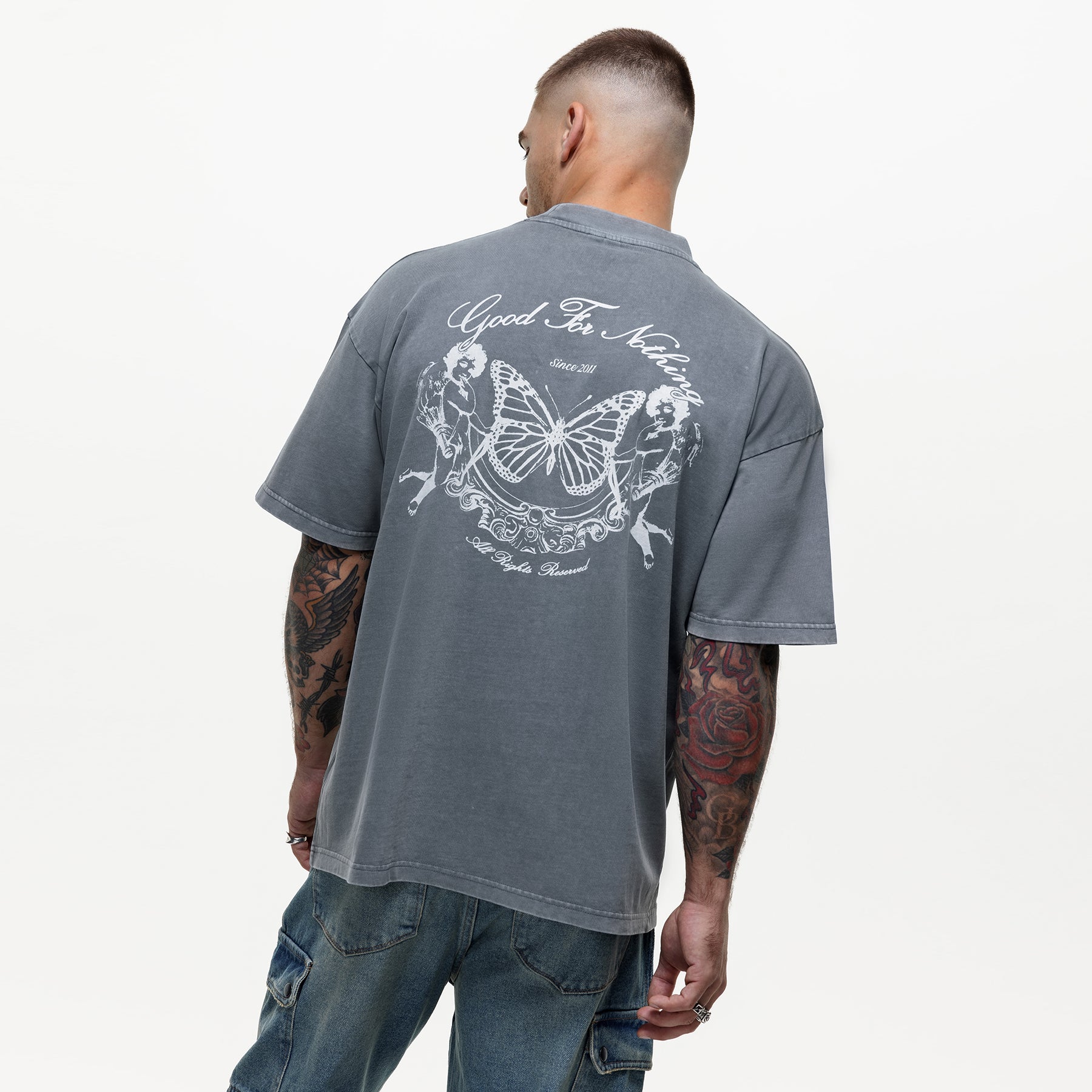 Renaissance Washed Grey T-shirt (Final Sale)