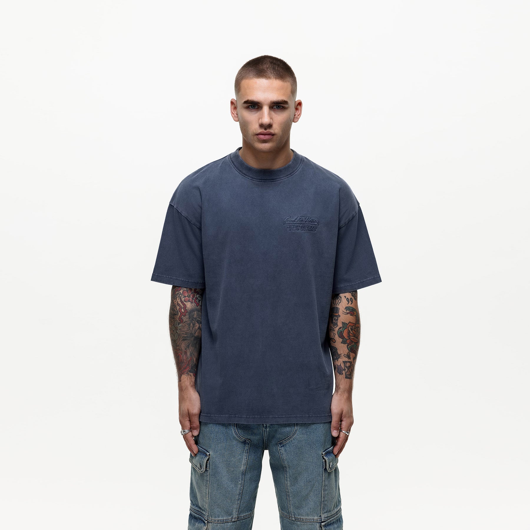 Visionary Washed Navy T-shirt (Final Sale)