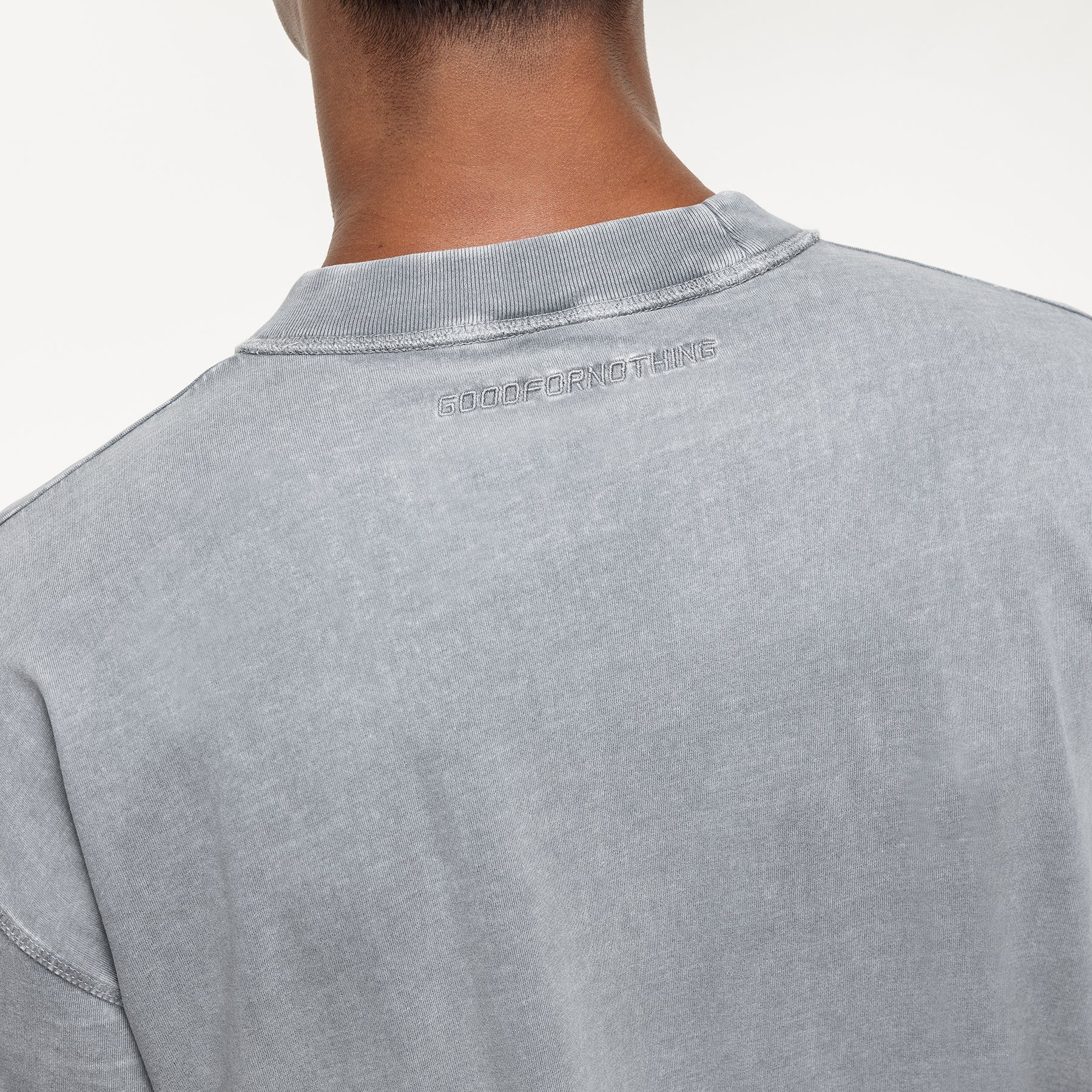 Reverse Washed Grey T-shirt