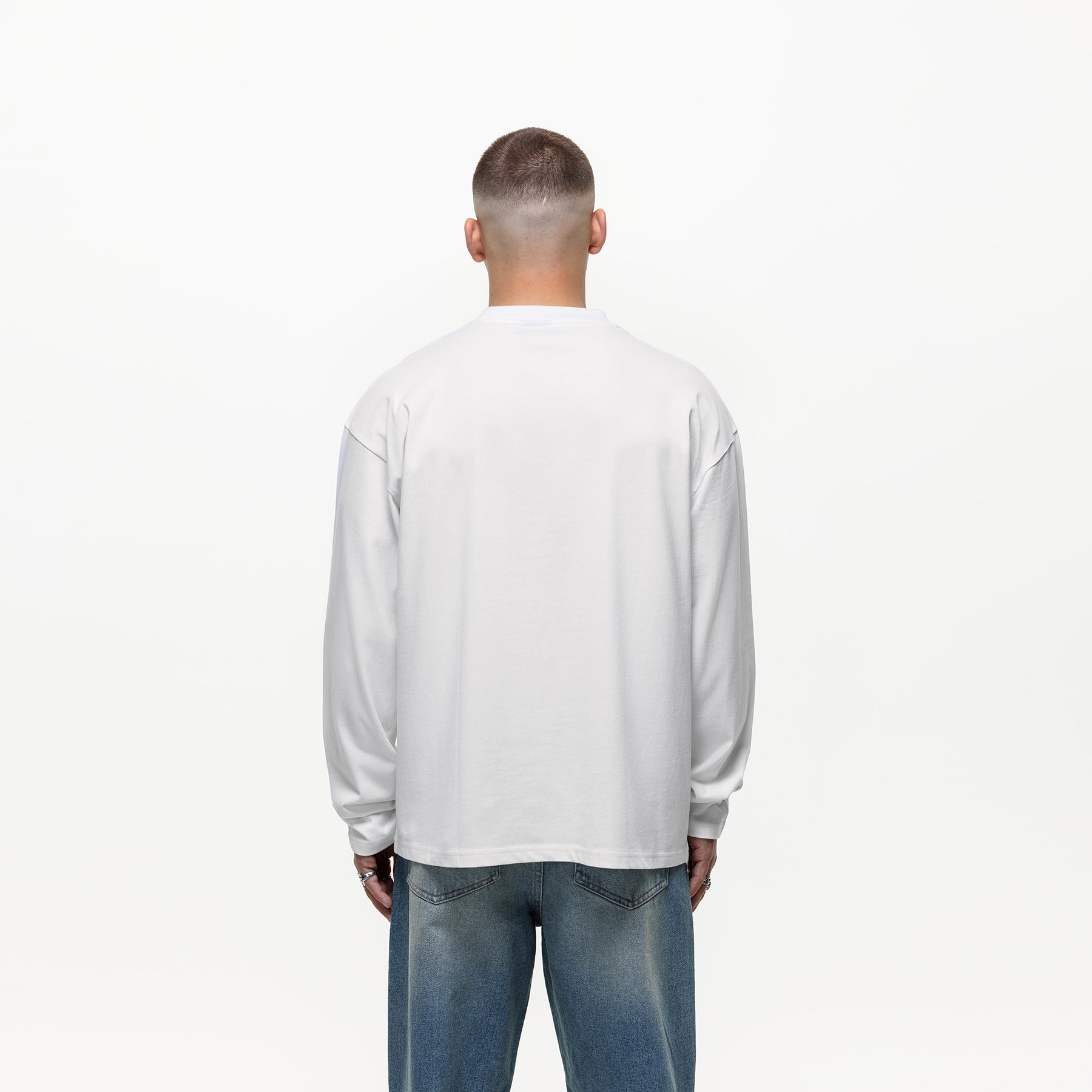 Vintage Off White Long Sleeve T-shirt