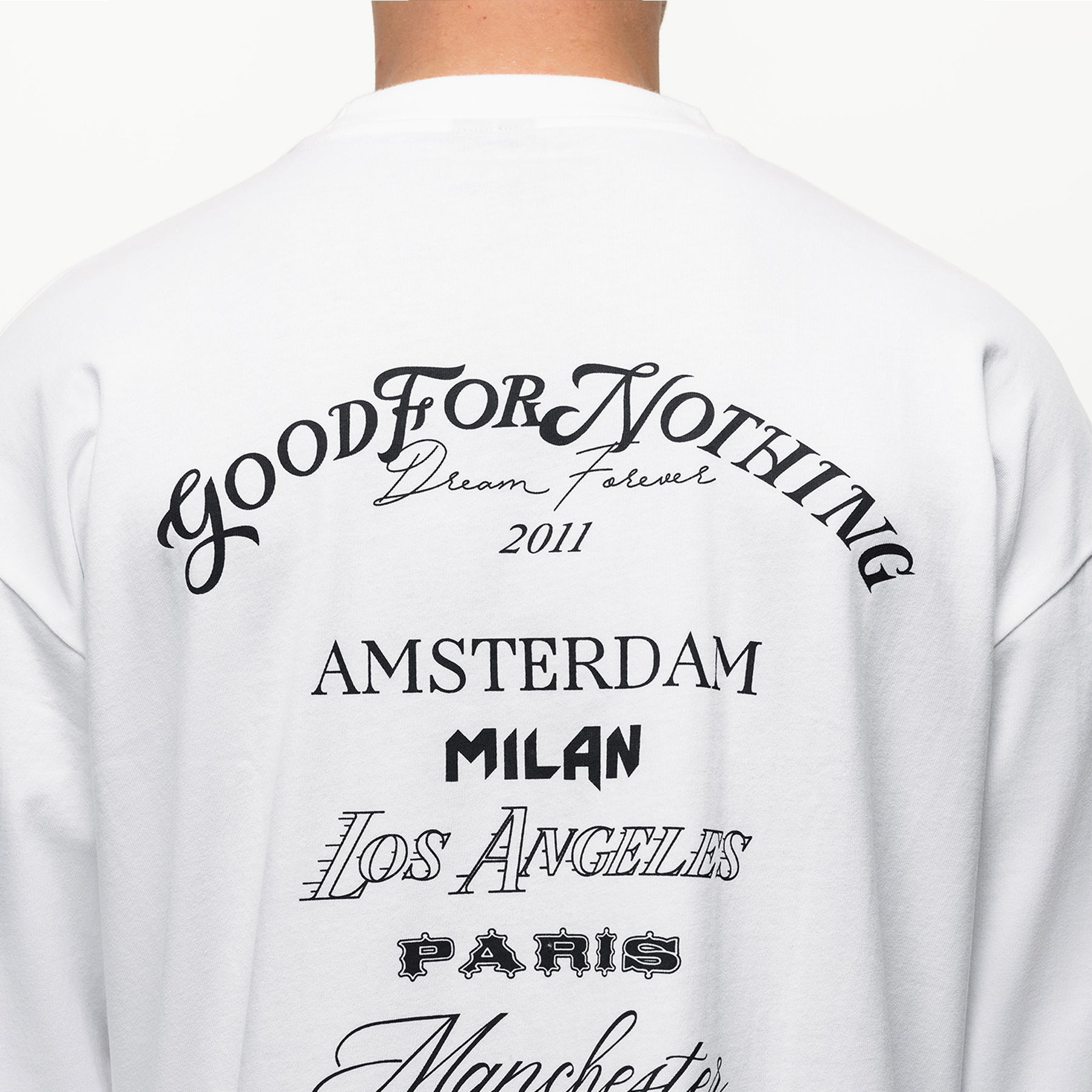 Destination White Long sleeve T-Shirt