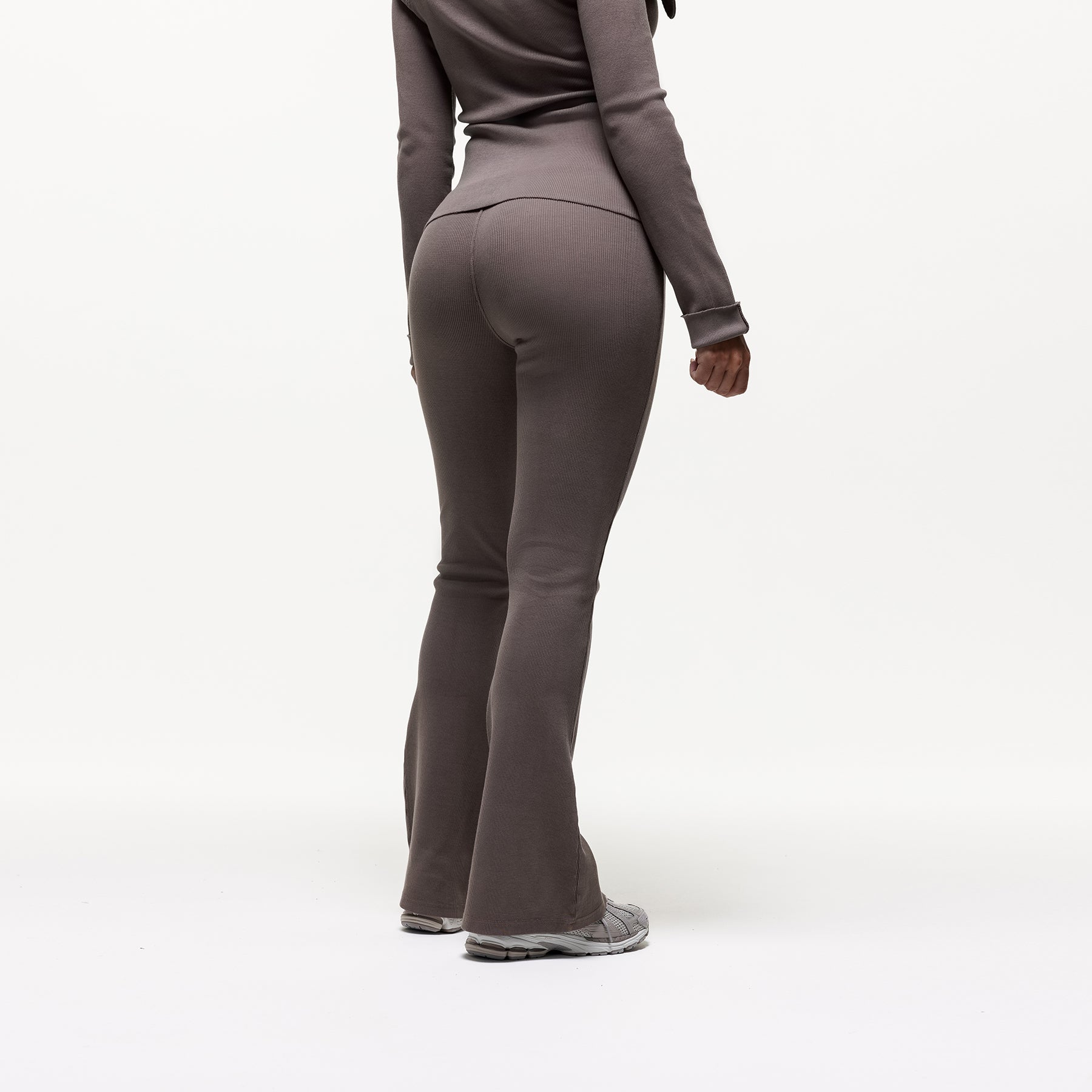 Ridge Taupe Flared Legging