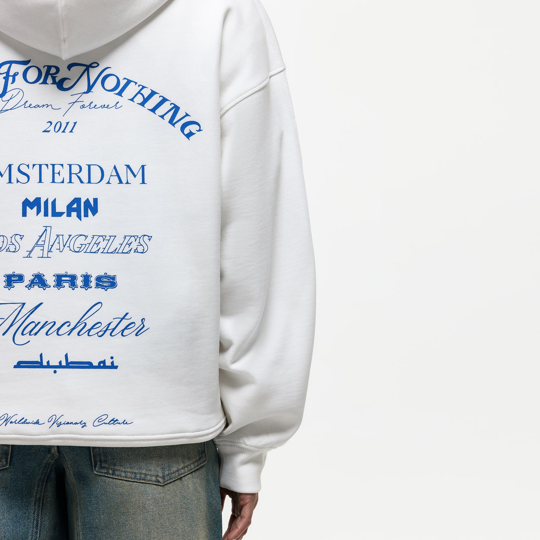 Oversized Destination Off White Hoodie Final Sale GOODFORNOTHING