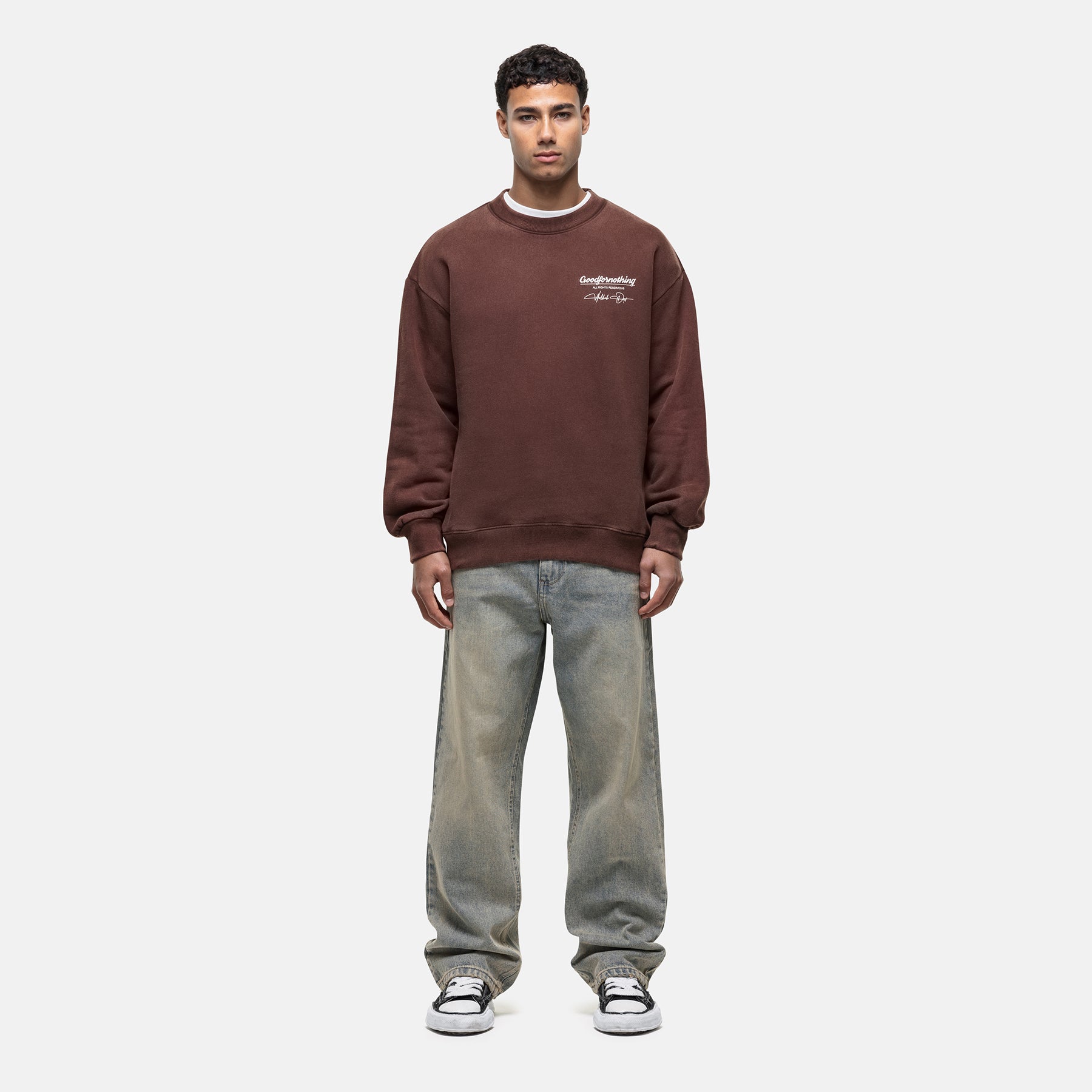 Cult Rust Washed Sweatshirt