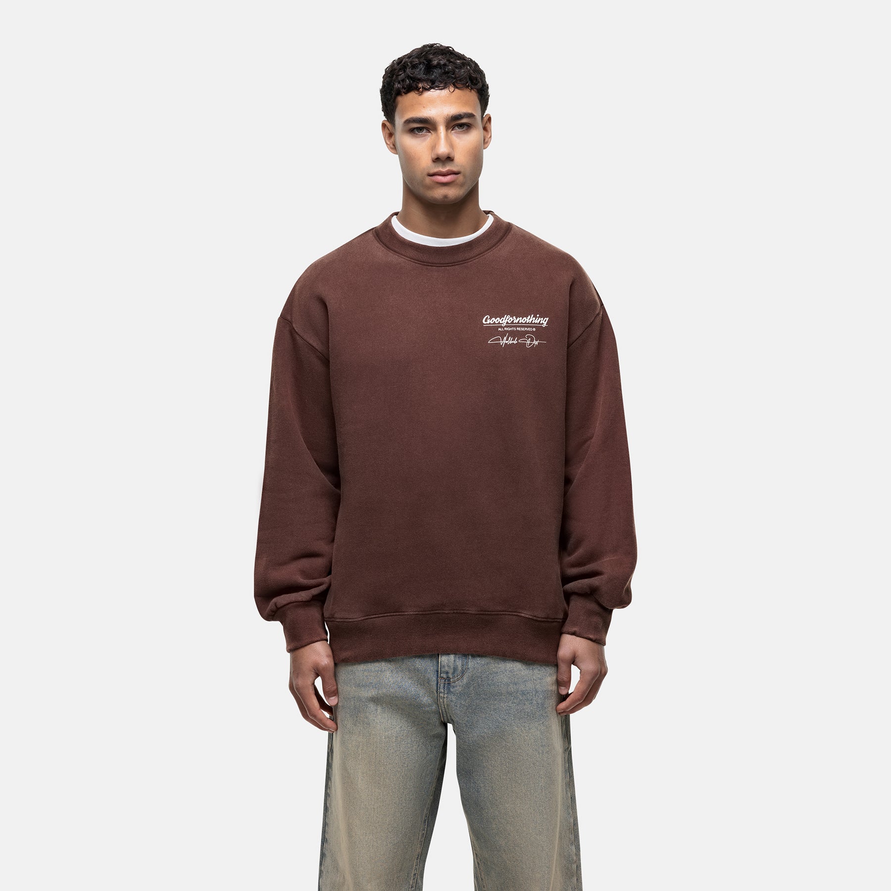 Cult Rust Washed Sweatshirt