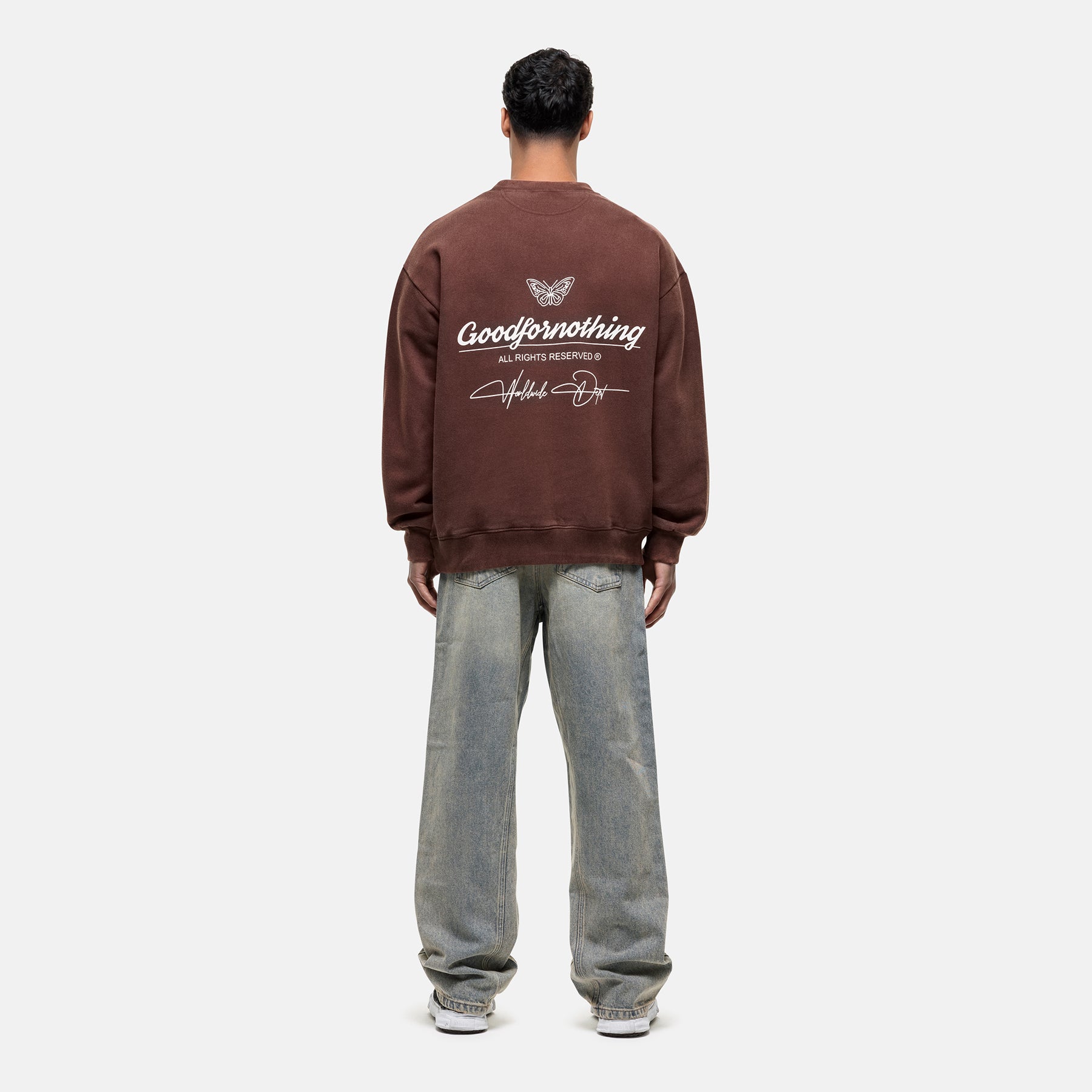 Cult Rust Washed Sweatshirt