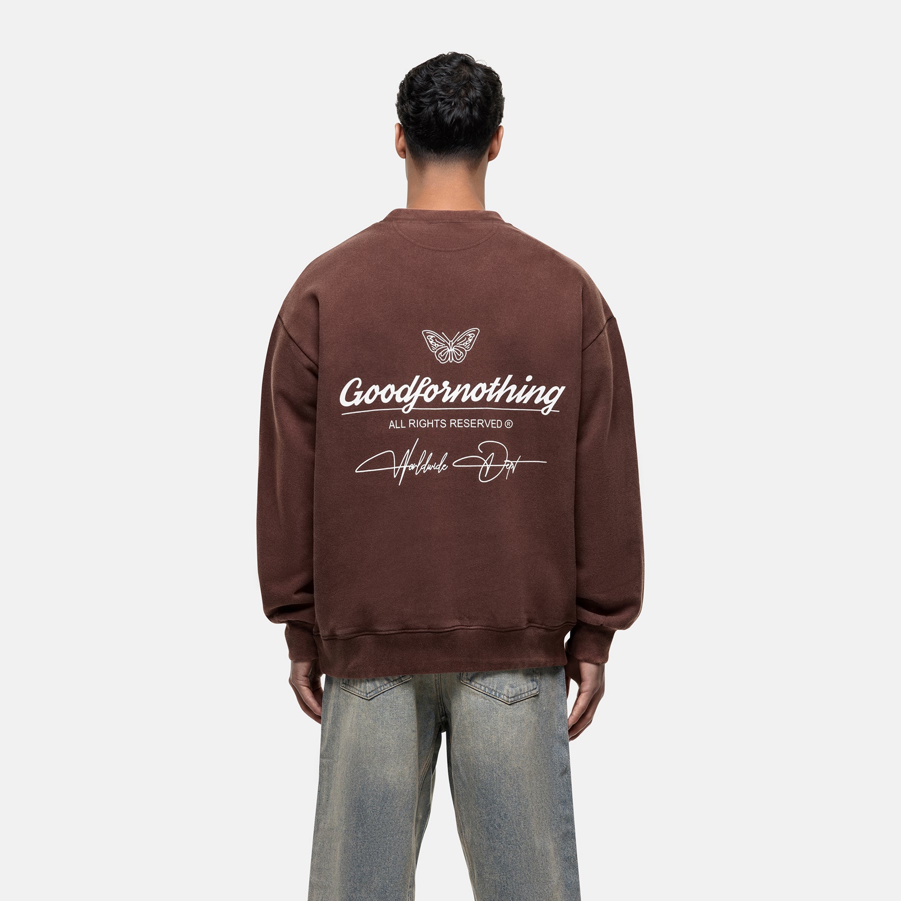 Cult Rust Washed Sweatshirt