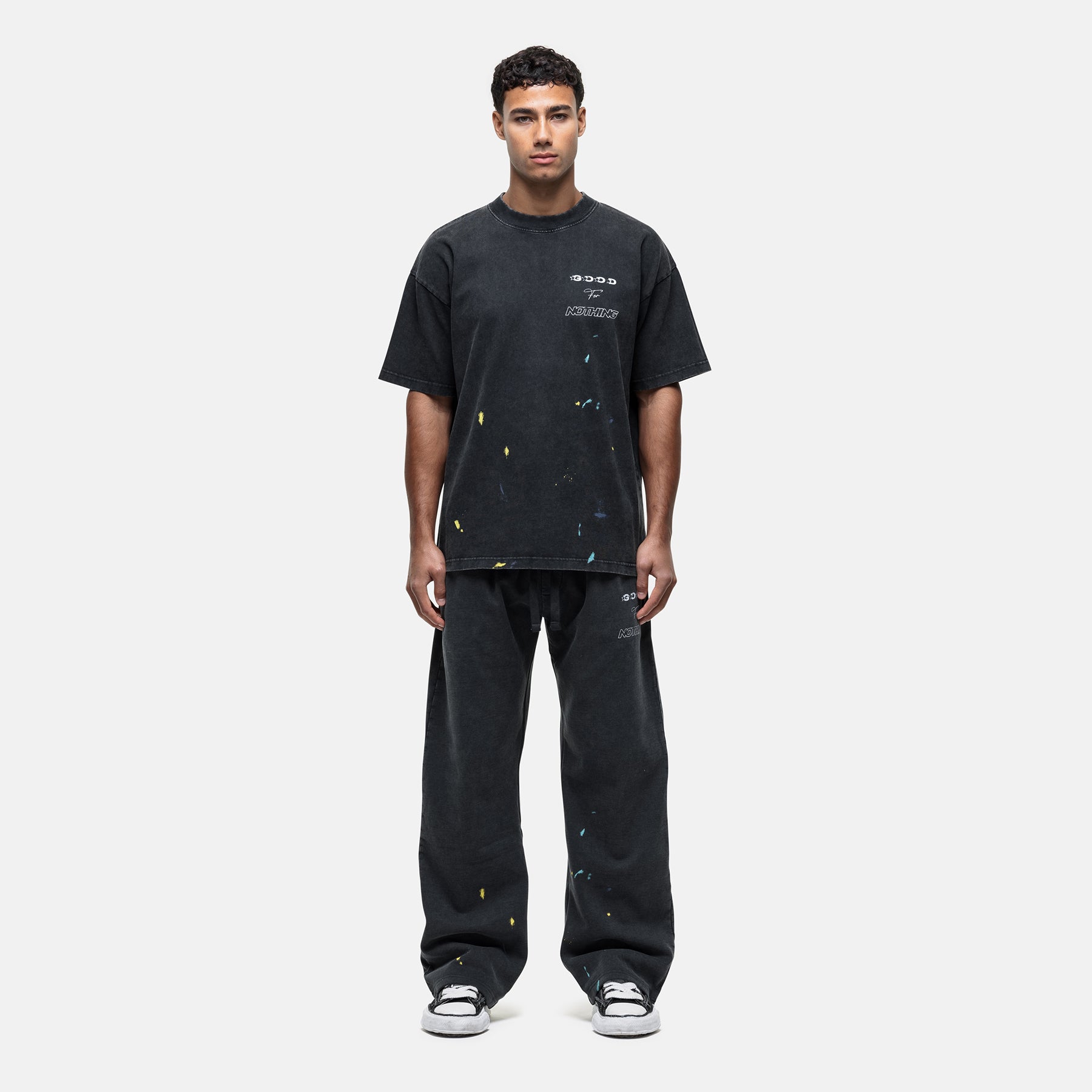 Oversized Nevada Washed Black T-shirt