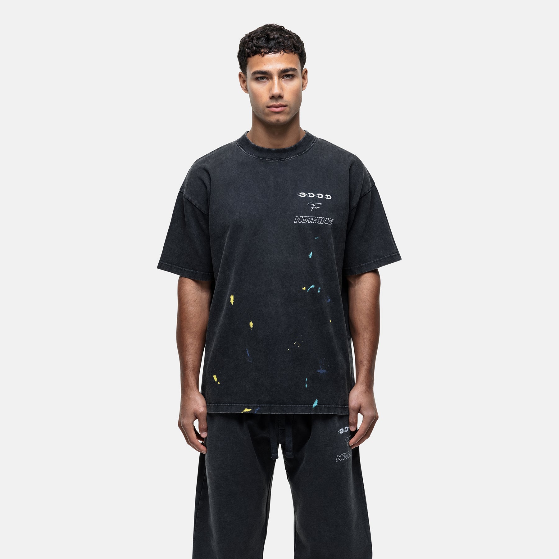 Oversized Nevada Washed Black T-shirt