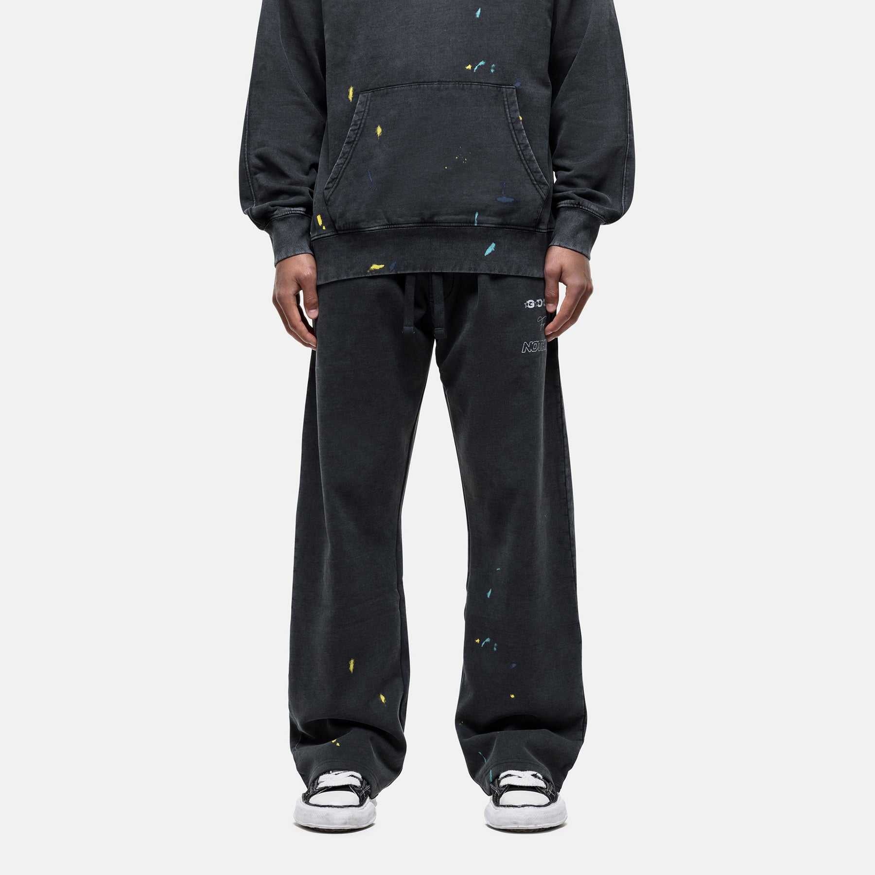 Nevada Washed Black Sweatpants