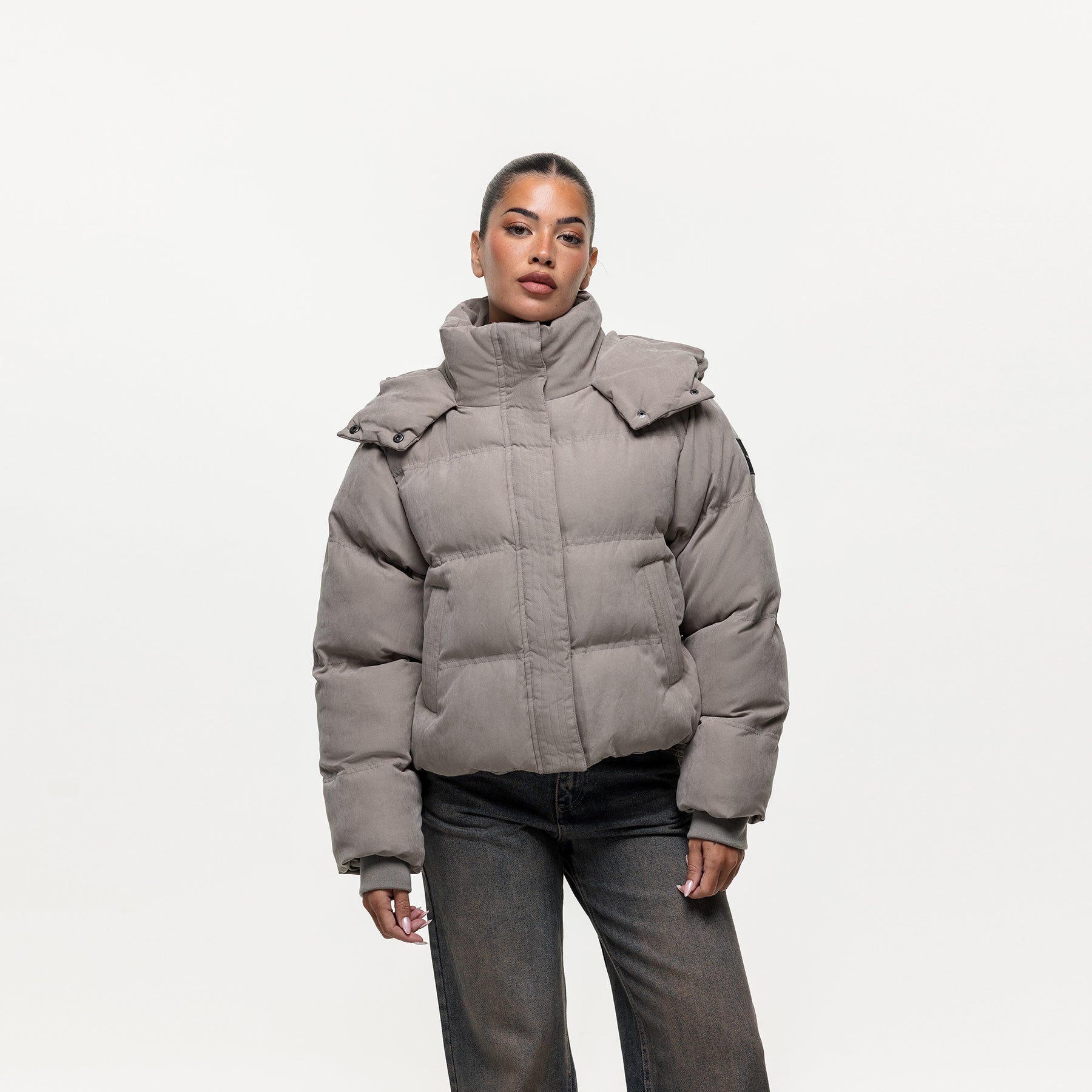 Adapt Stone Puffer Coat