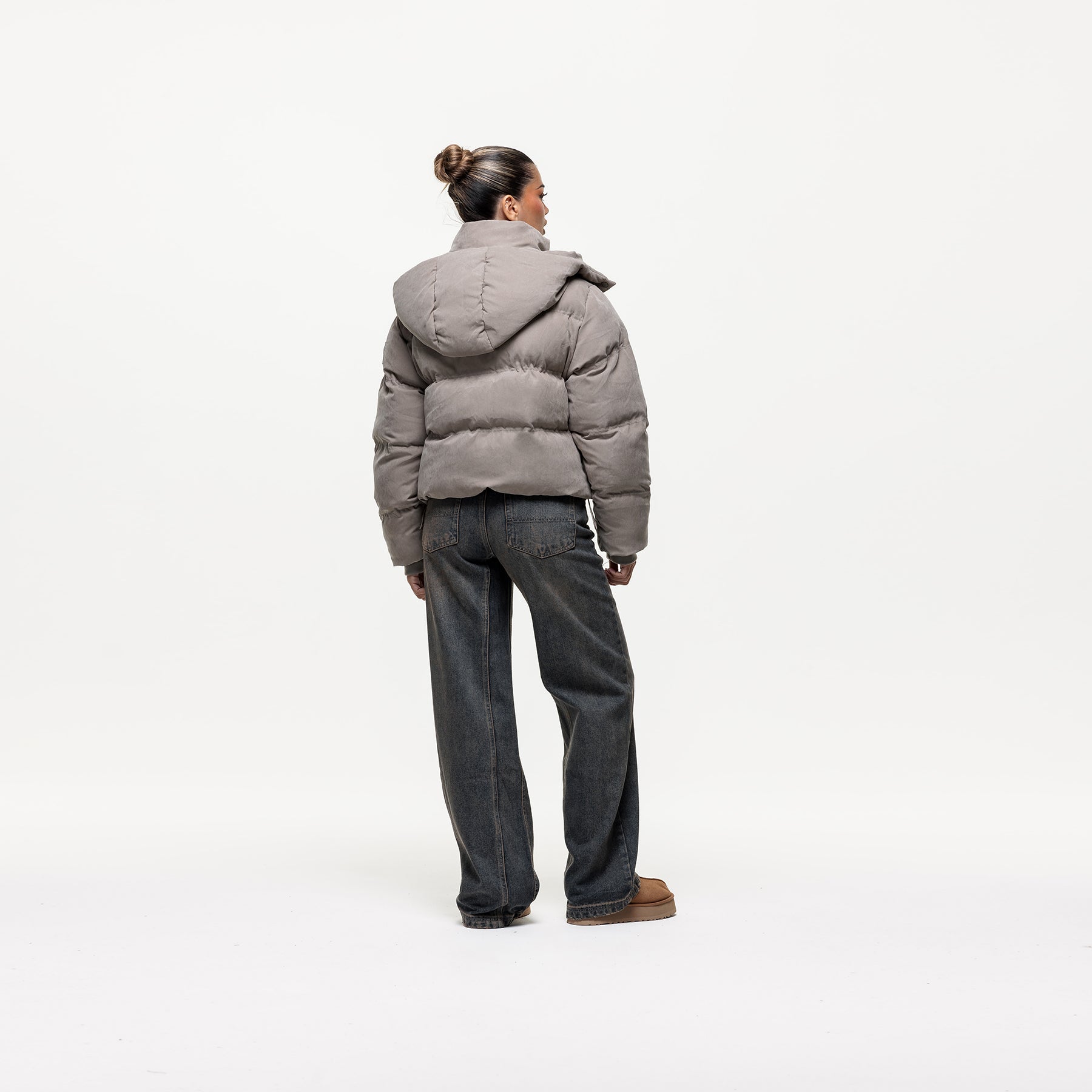 Adapt Stone Puffer Coat