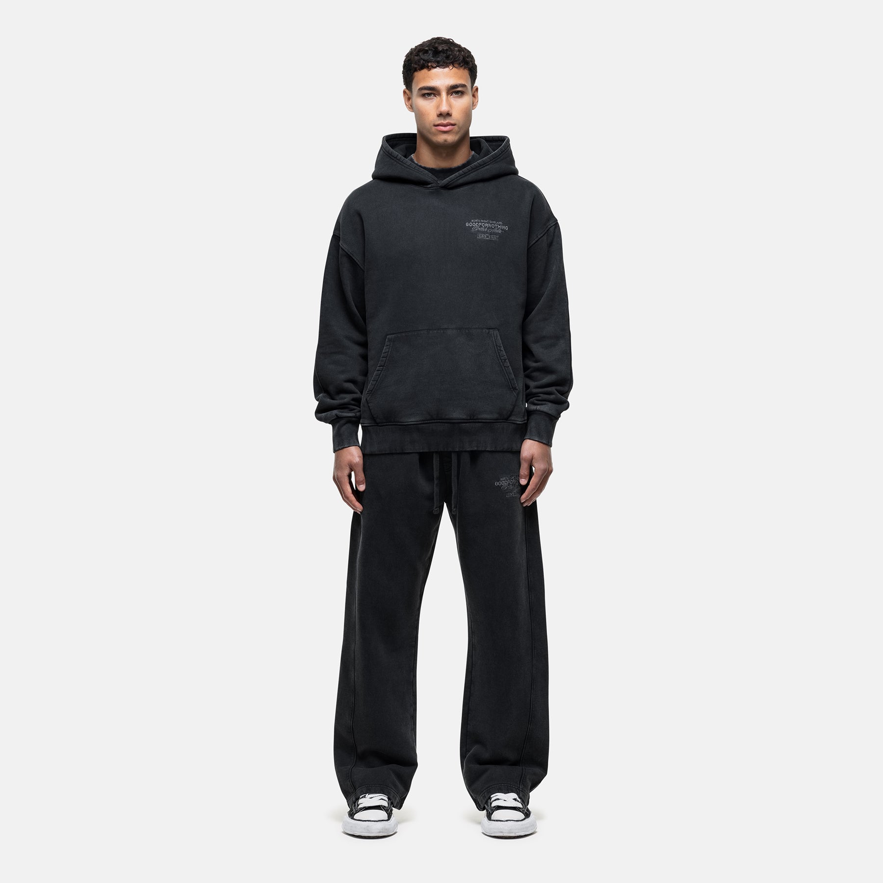 Atelier Washed Black Sweatpants