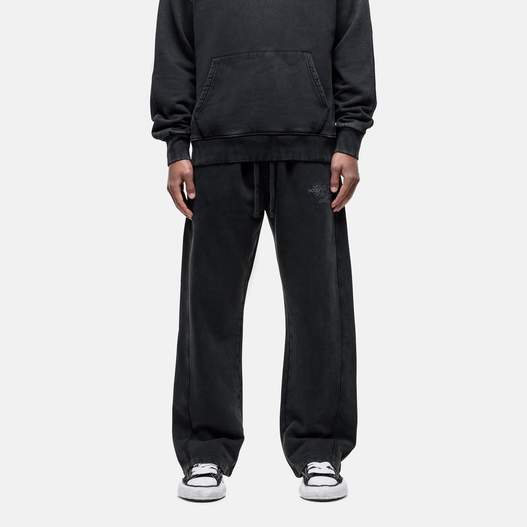 Atelier Washed Black Sweatpants