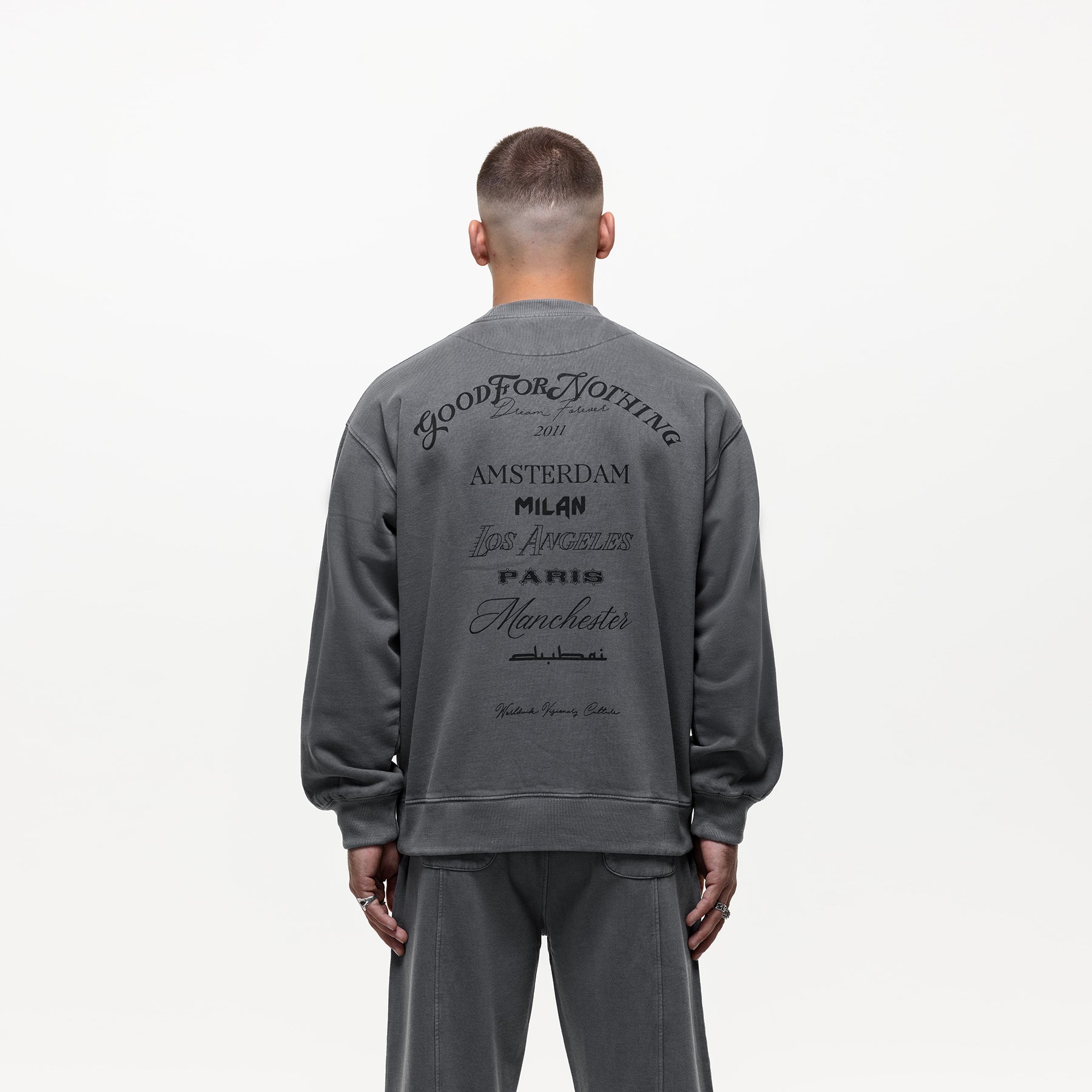 Destination Washed Pewter Sweatshirt