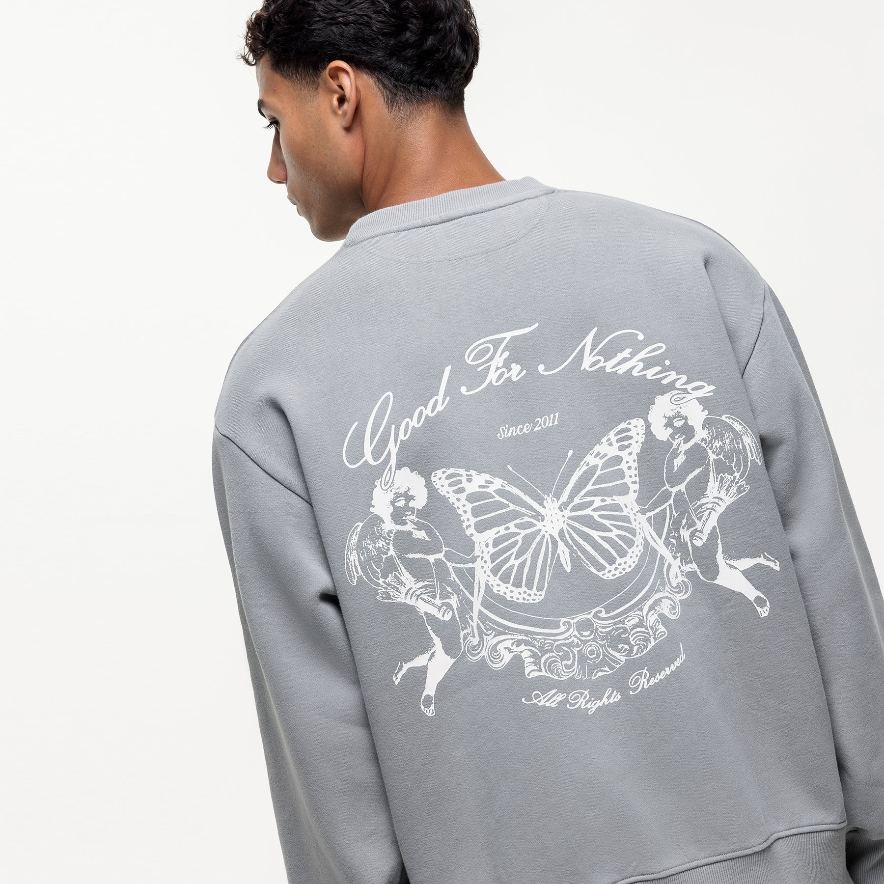 Renaissance Washed Grey Sweatshirt (Final Sale)