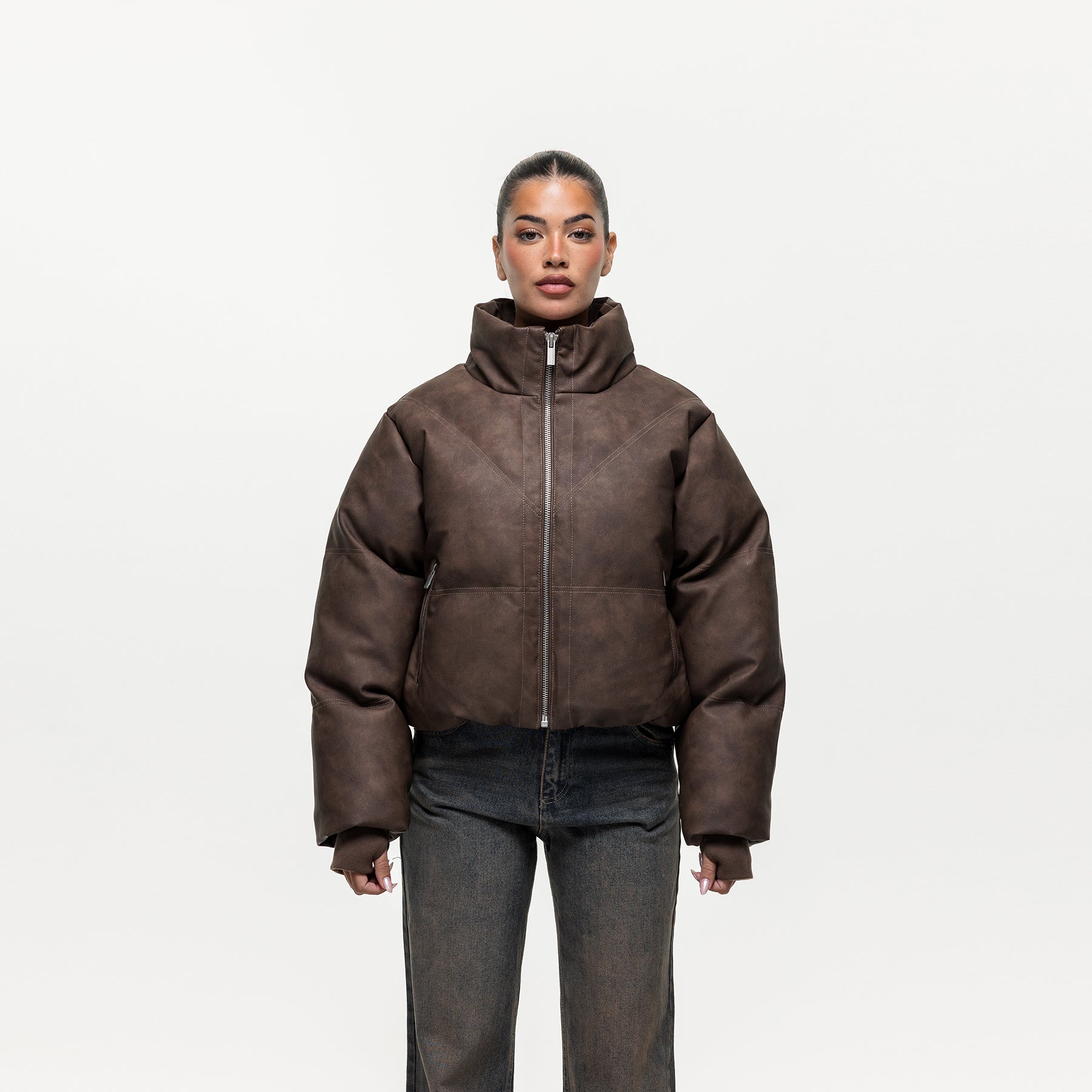 Womens Puffer Coats Jackets GOODFORNOTHING