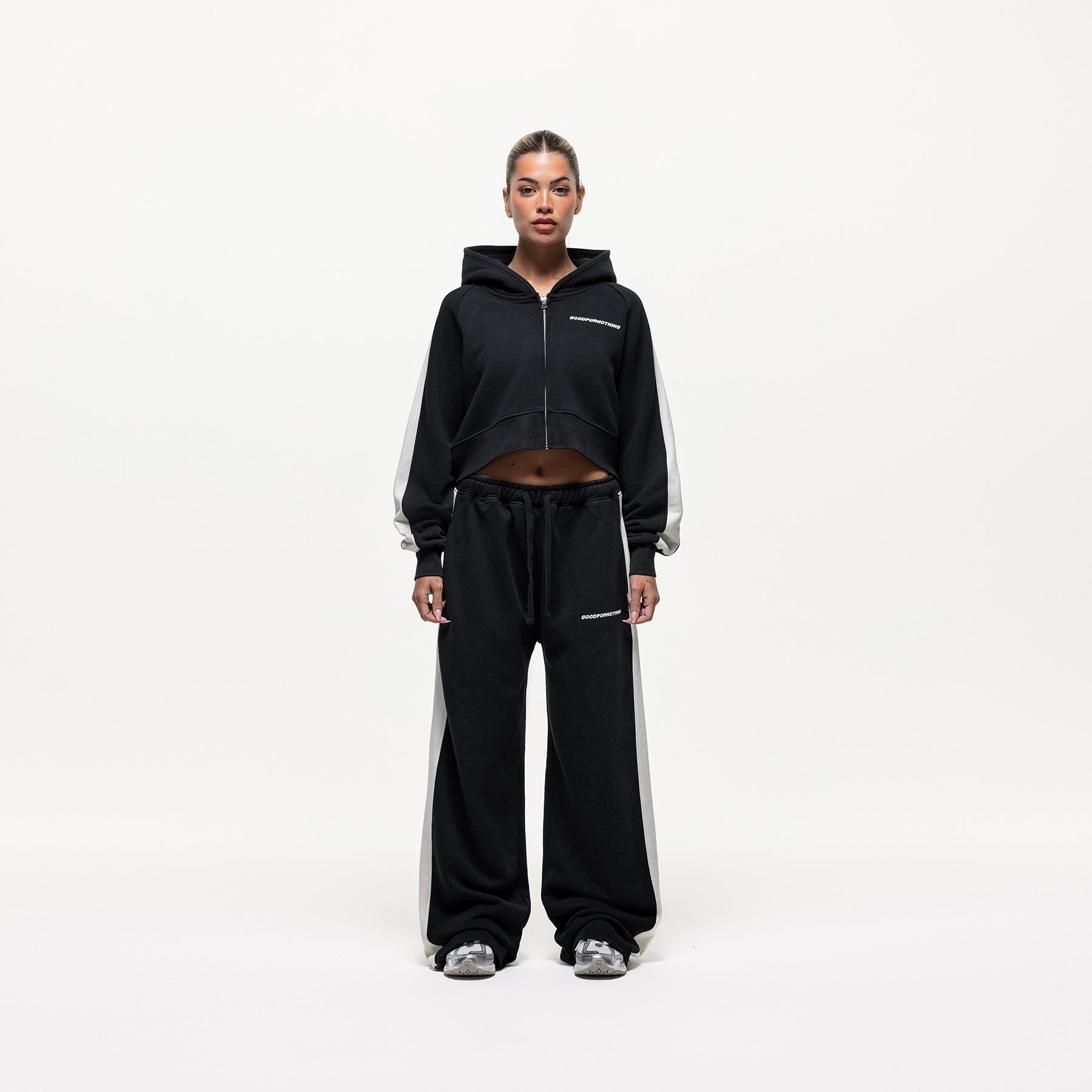 Vintage Track Black Sweatpant