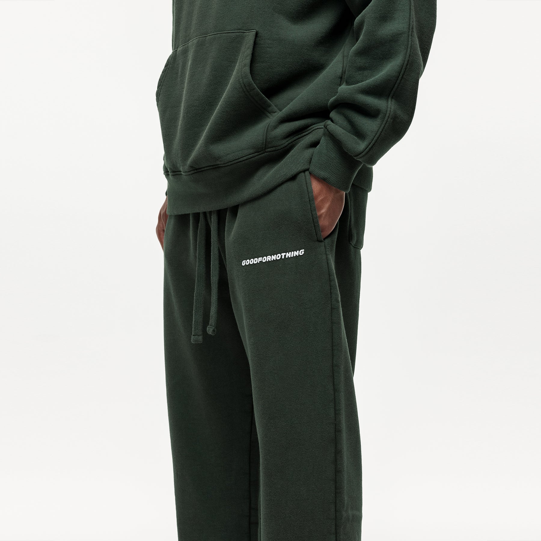 Vintage Washed Green Sweatpants