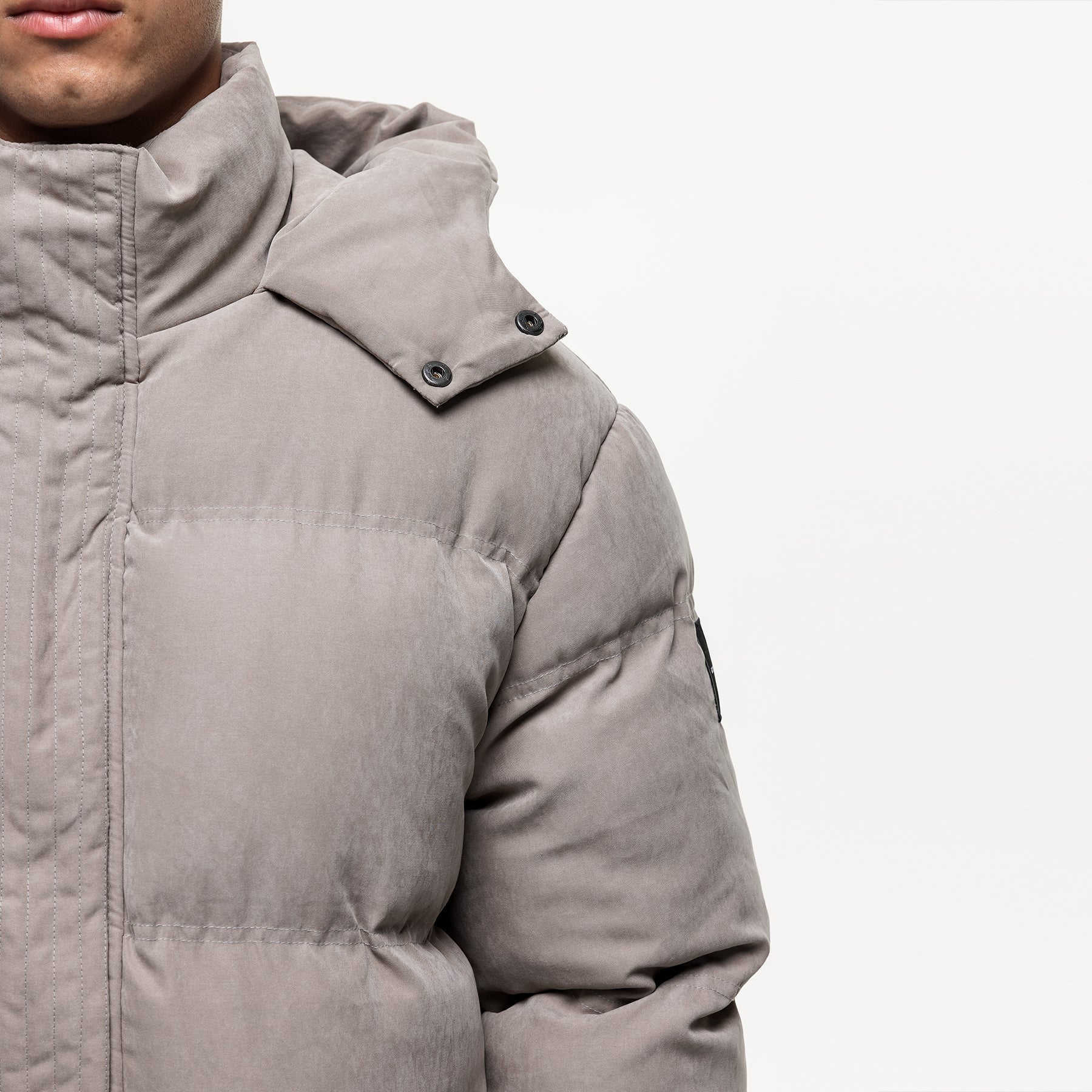 Adapt Stone Puffer Coat