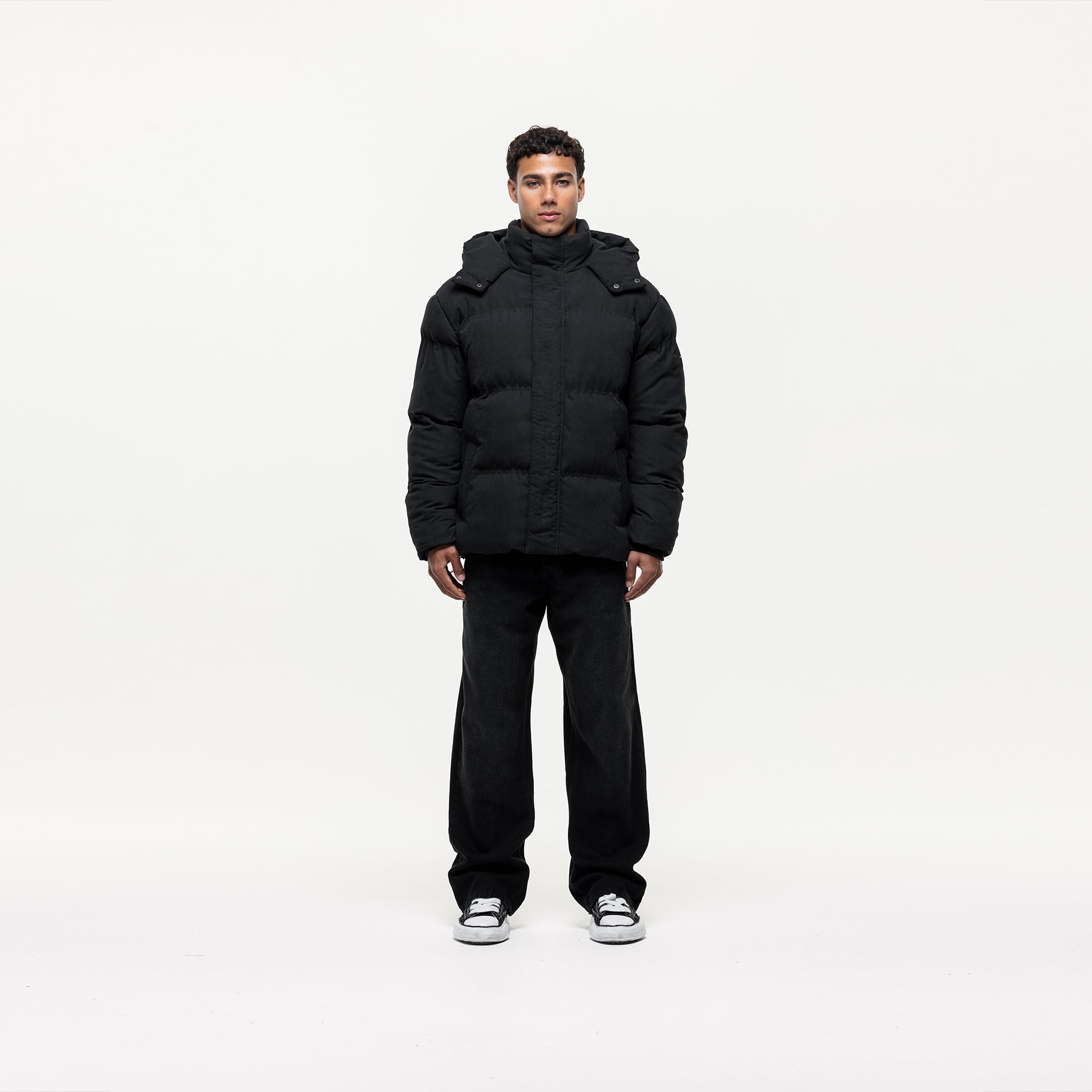 Adapt Black Puffer Coat