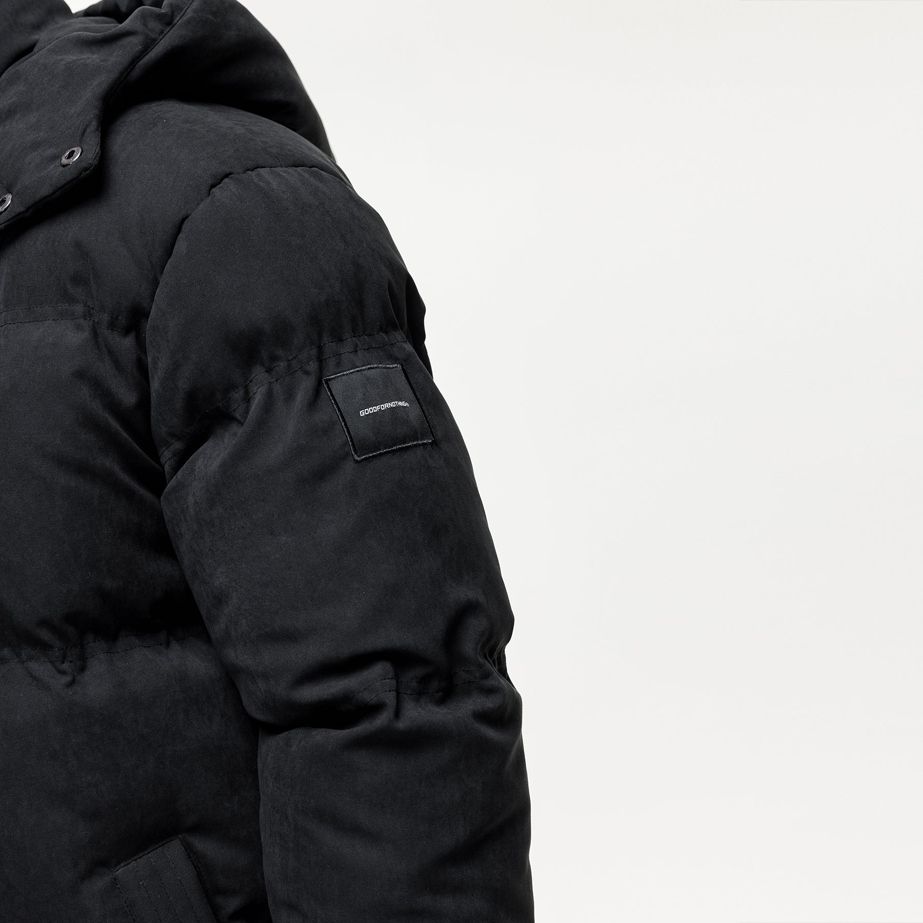 Adapt Black Puffer Coat