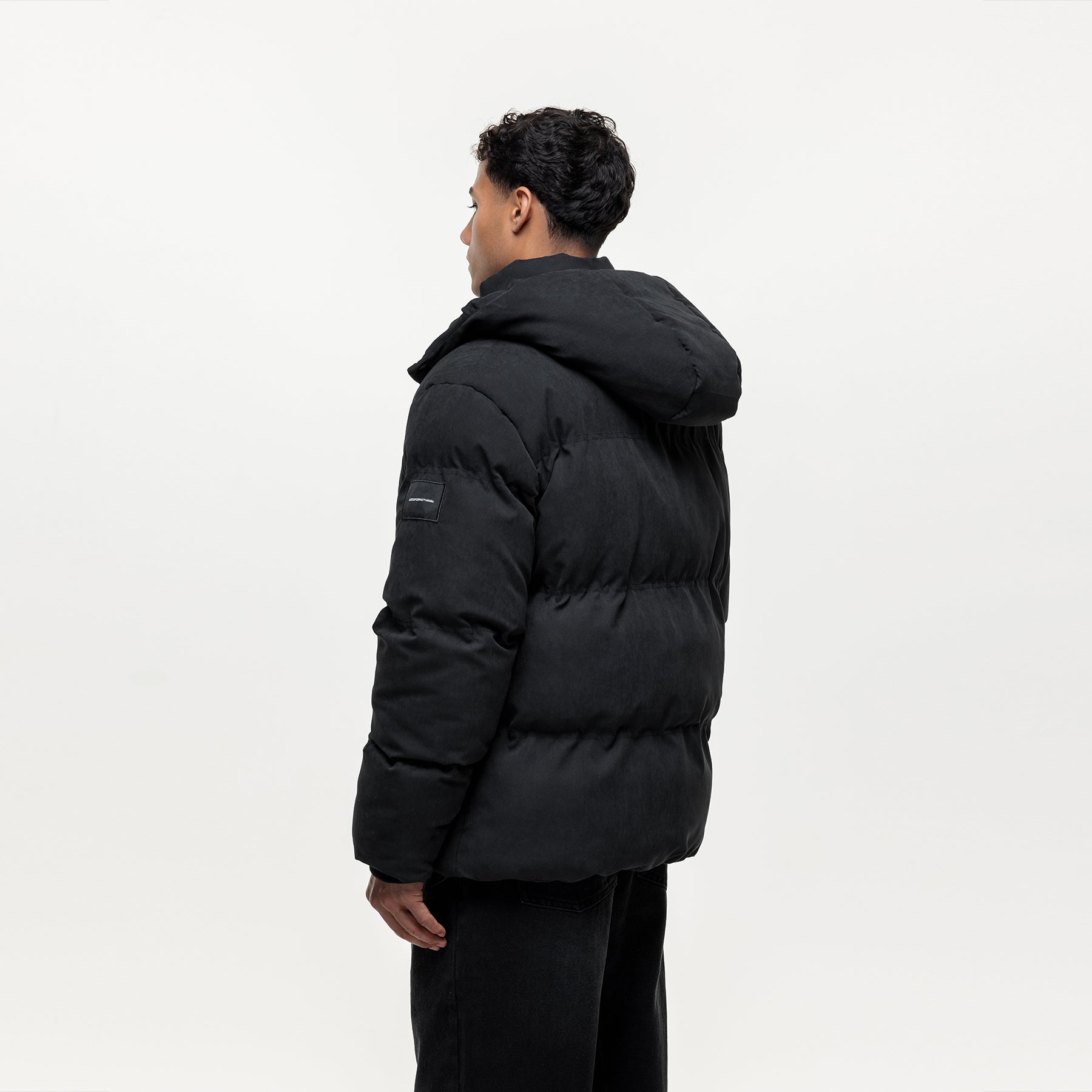 Adapt Black Puffer Coat