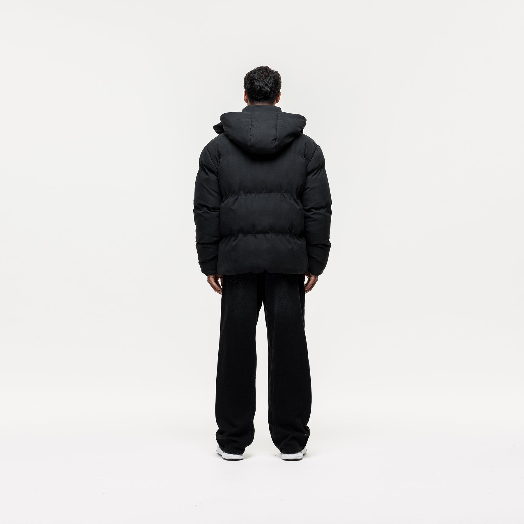 Adapt Black Puffer Coat