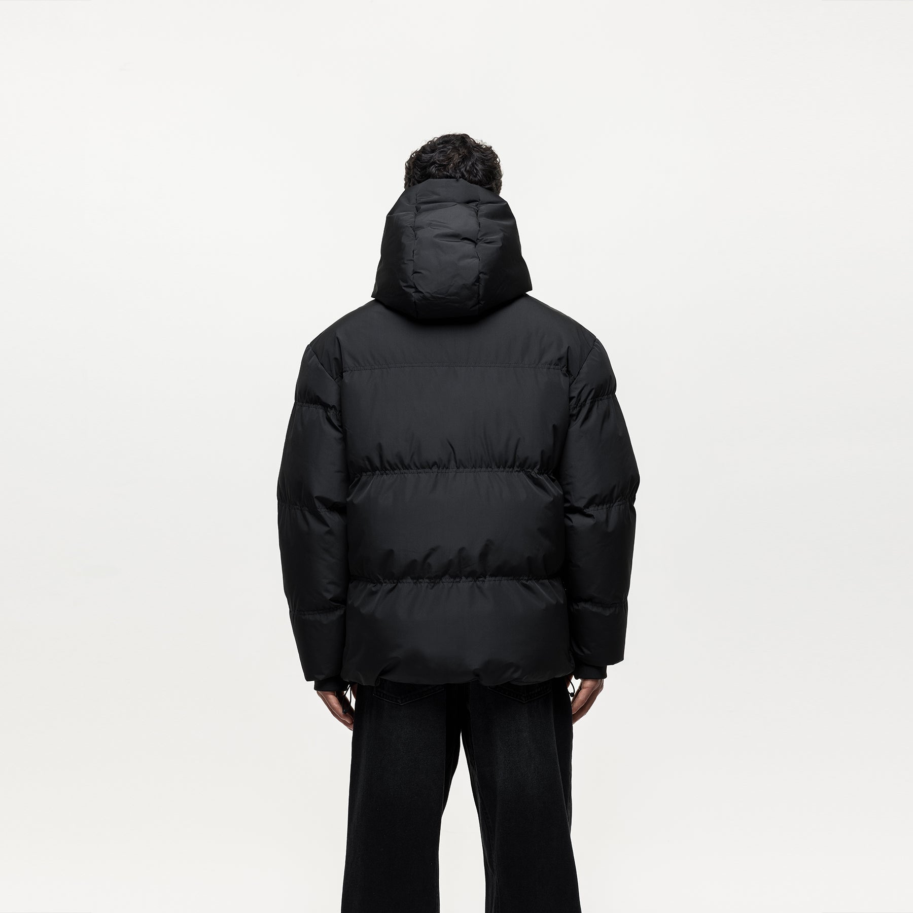 Arctic Black Puffer Jacket GOODFORNOTHING