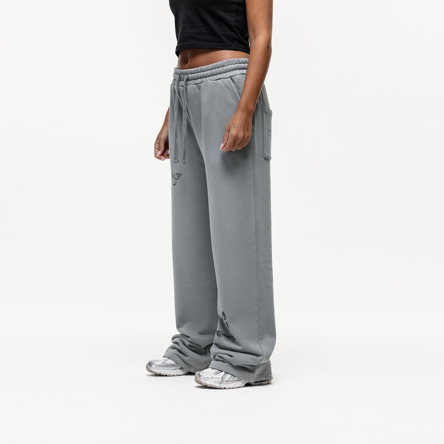 Butterfly Fade Grey Sweatpants (Final Sale)