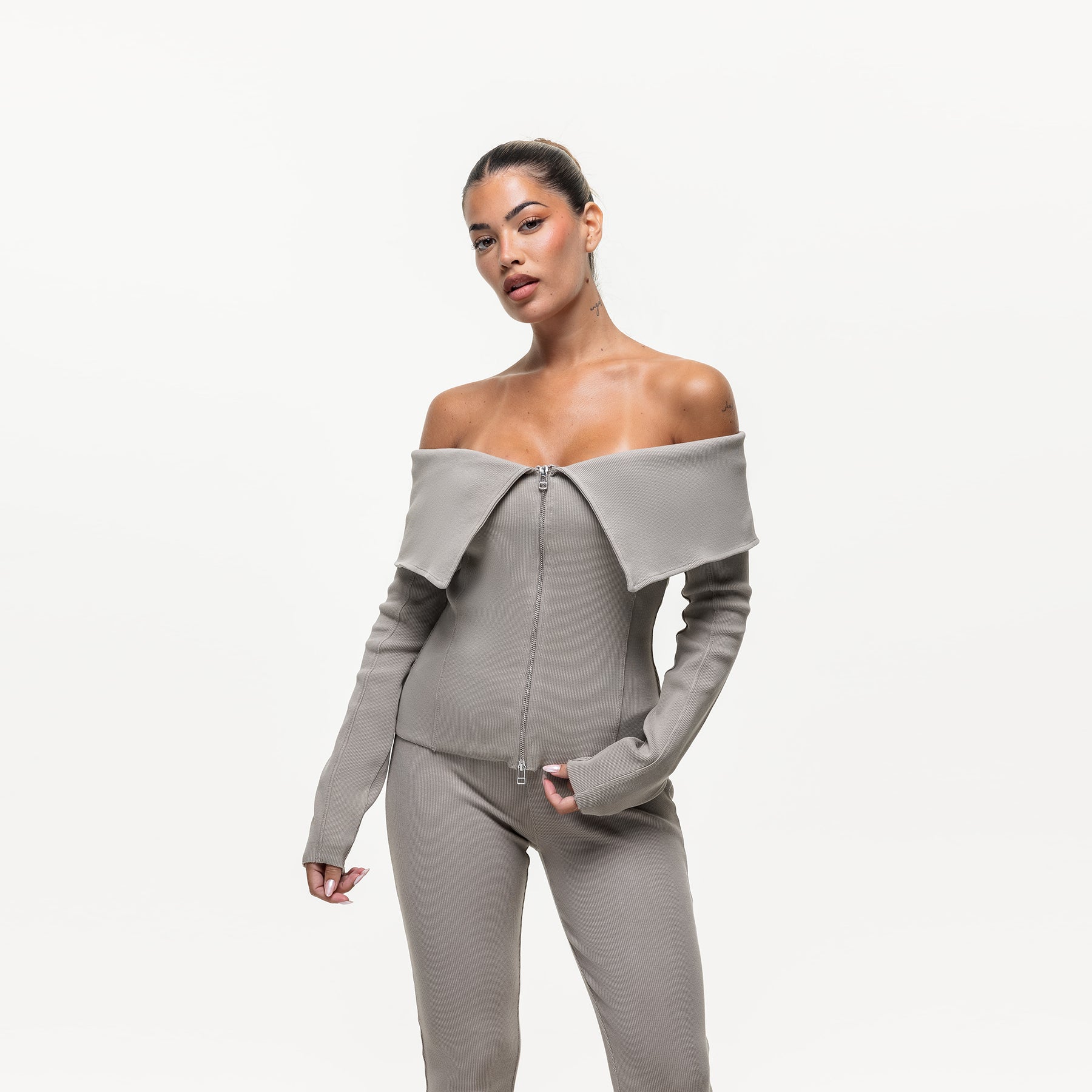 Ridge Stone Off the Shoulder Long Sleeve (Final Sale)