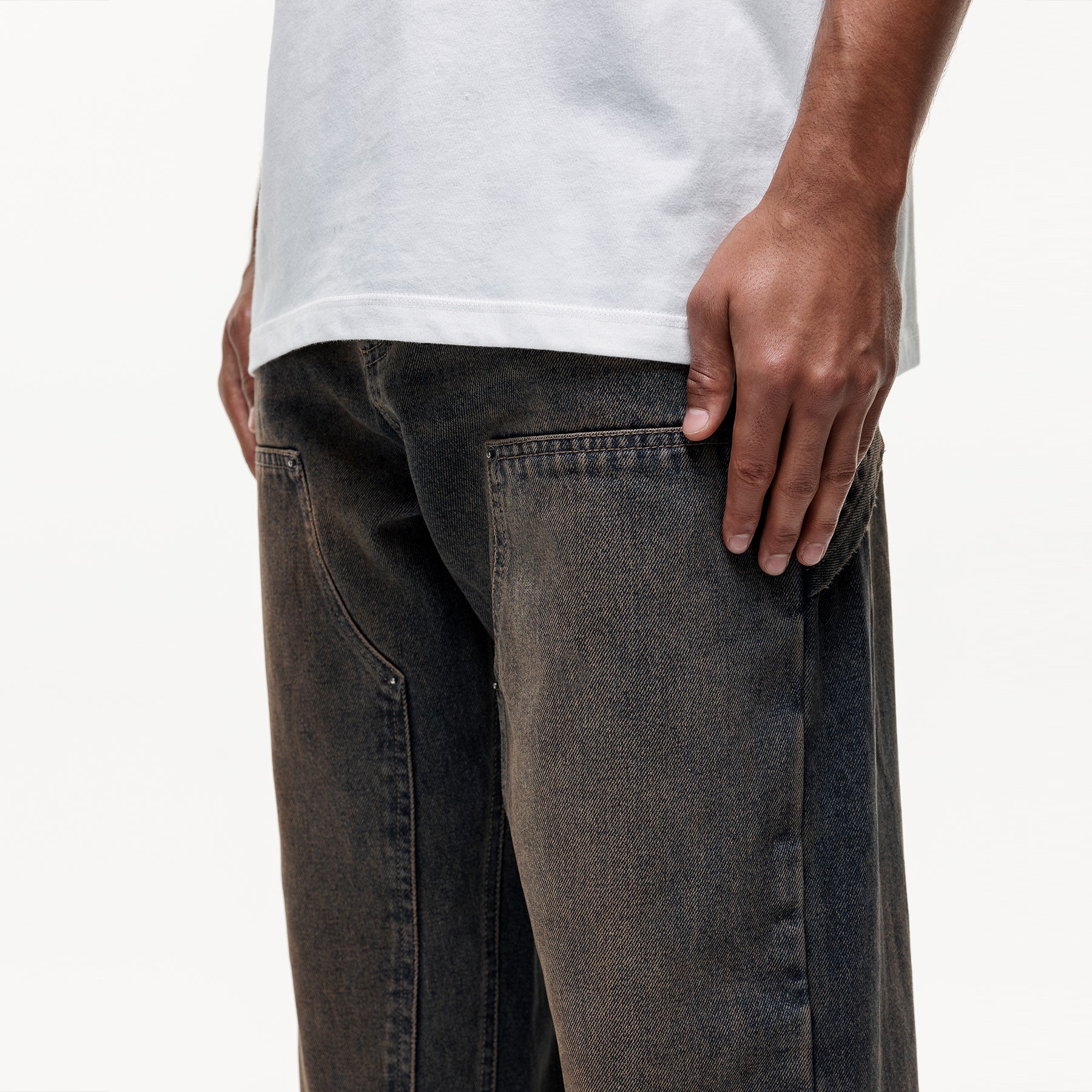 Heavy Carpenter Rust Denim Jeans