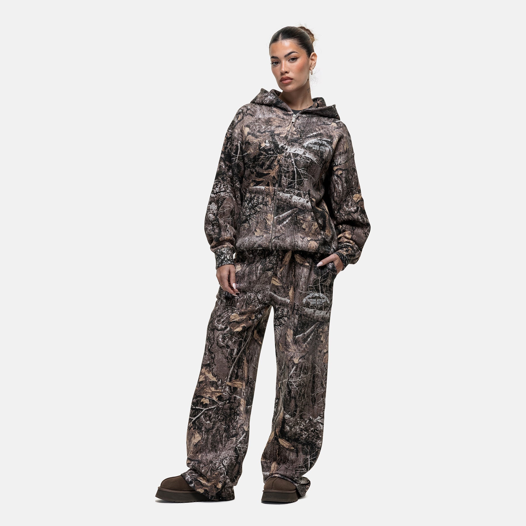 Woodland Camo Sweatpants